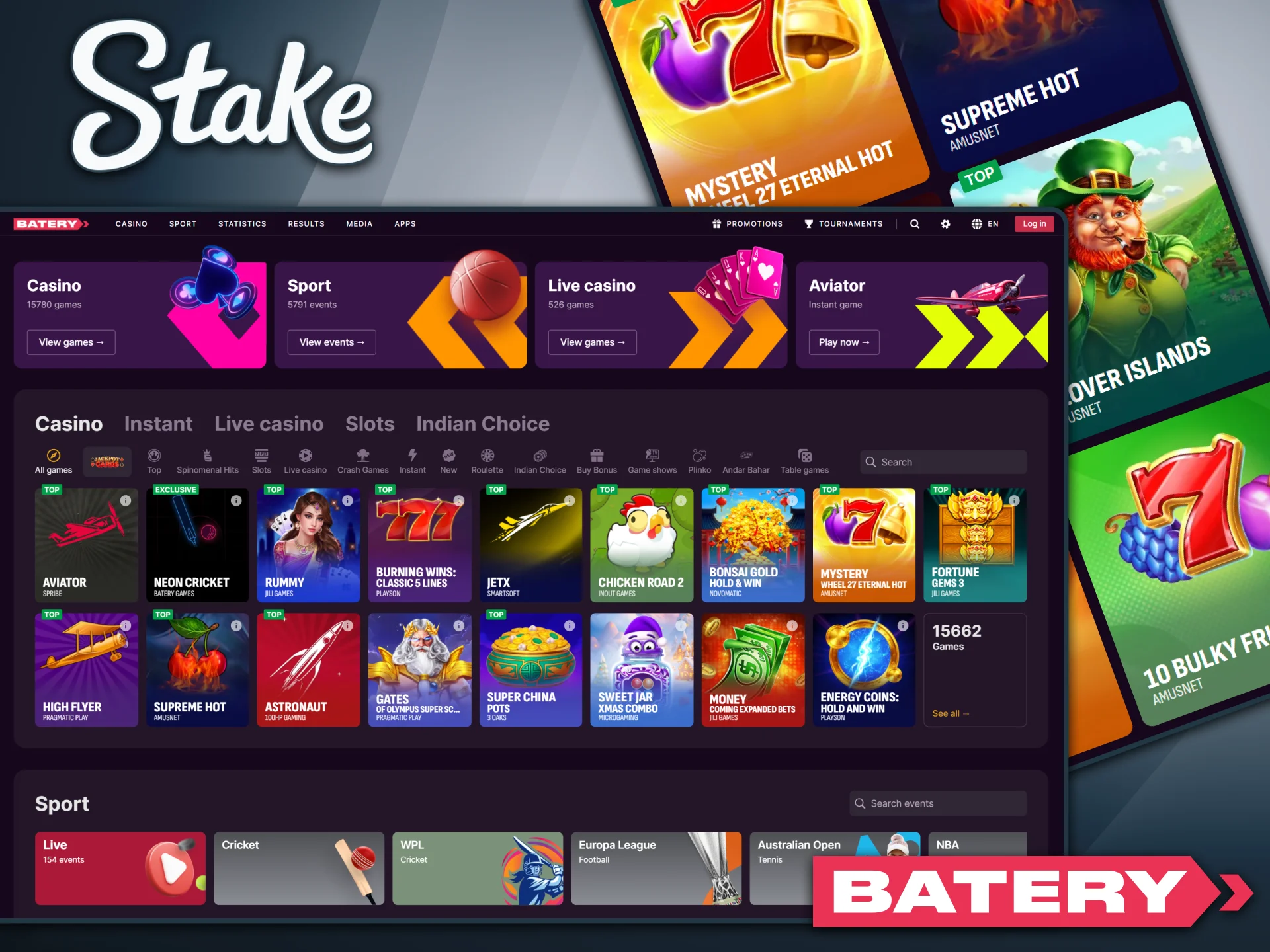 Find out details about Batery casino services and its mobile application.