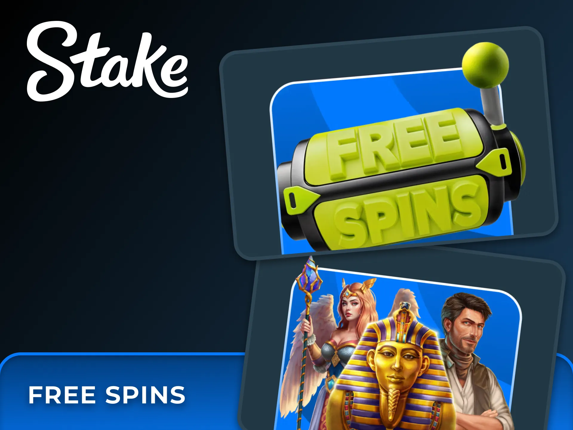 Enhance your slots experience with Stake Free Spins bonus.