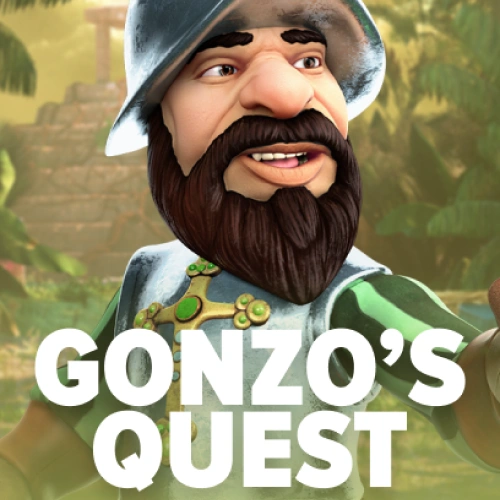 Search for El Dorado with the legendary conquistador in the classic Gonzo's Quest slot at Stake.