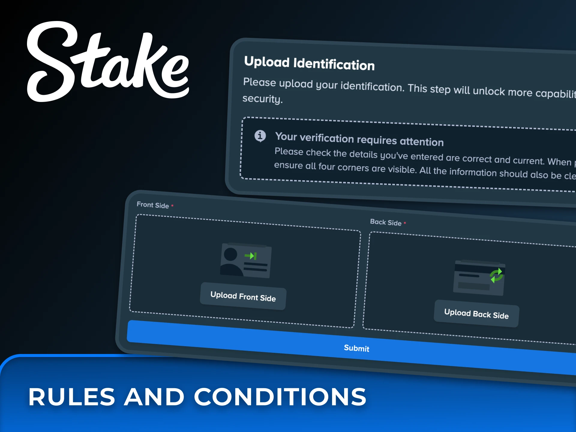 Familiarize yourself with Stake platform’s withdraw policies.