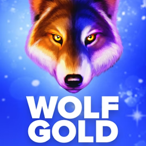 Howl at the moon and trigger the money respin feature in the wilderness-themed Wolf Gold slot at Stake.