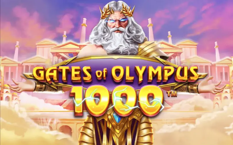 Spin the reels of Gates of Olympus 1000 on the Stake site.