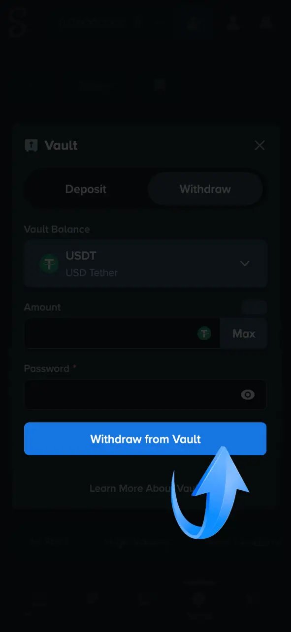 Review & confirm your request to receive your winnings from Stake.