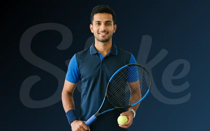 Start tennis betting with the best odds available on the Stake site.