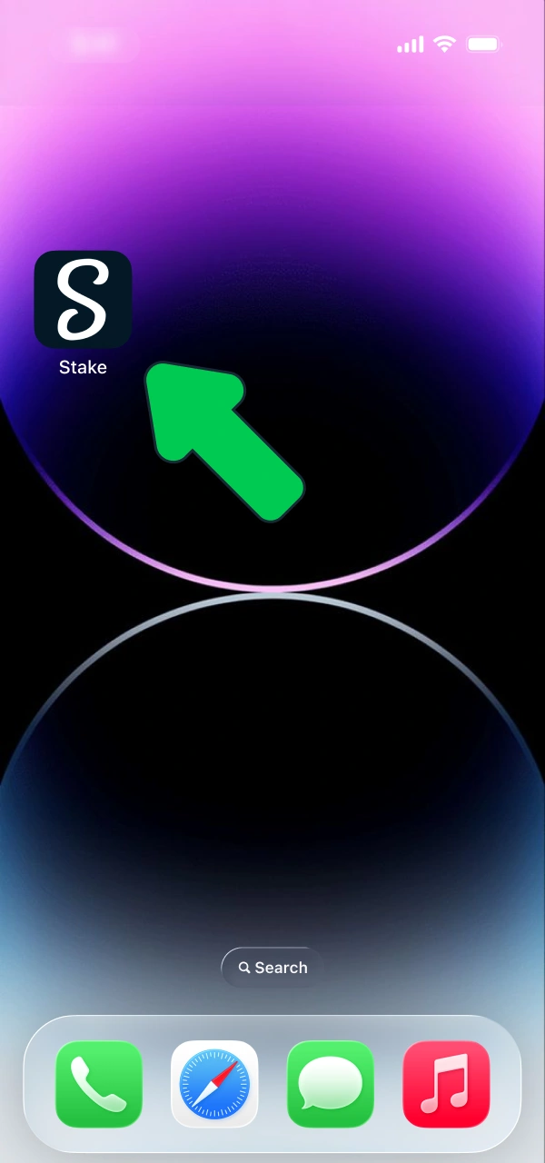 Start your mobile gaming session as you download Stake PWA App.