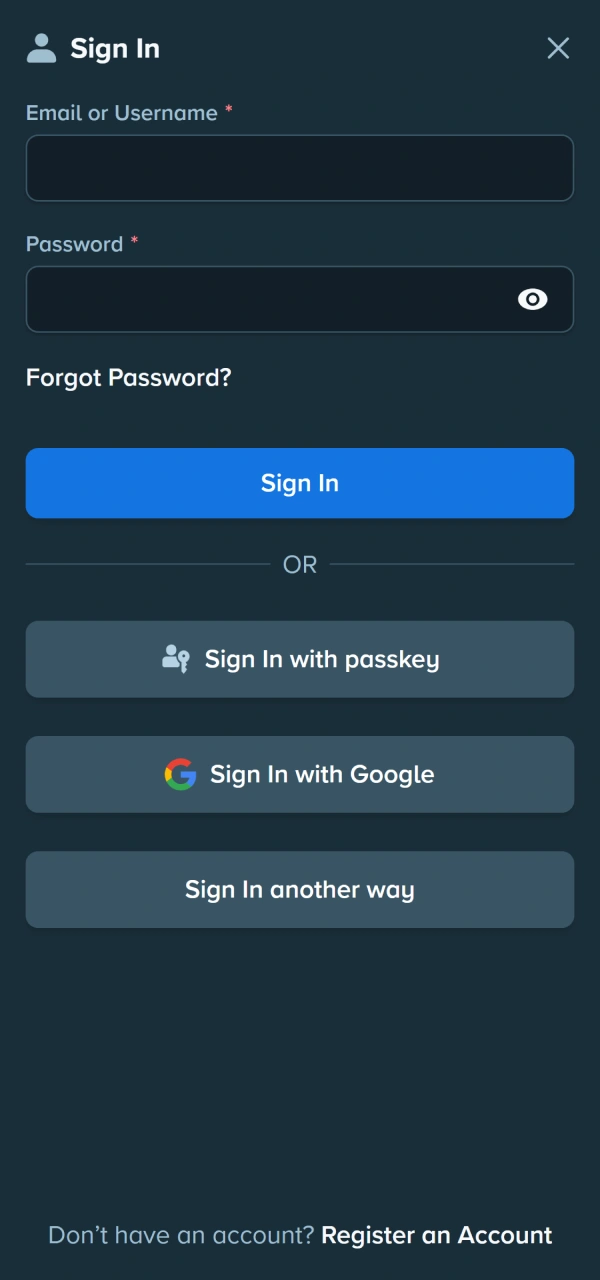 Perform your safe member profile login explaining how to start football betting Stake.