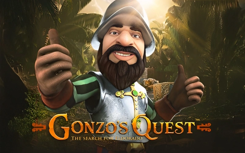Hunt for golden Aztec ruins launching Gonzo's Quest Stake slot games.