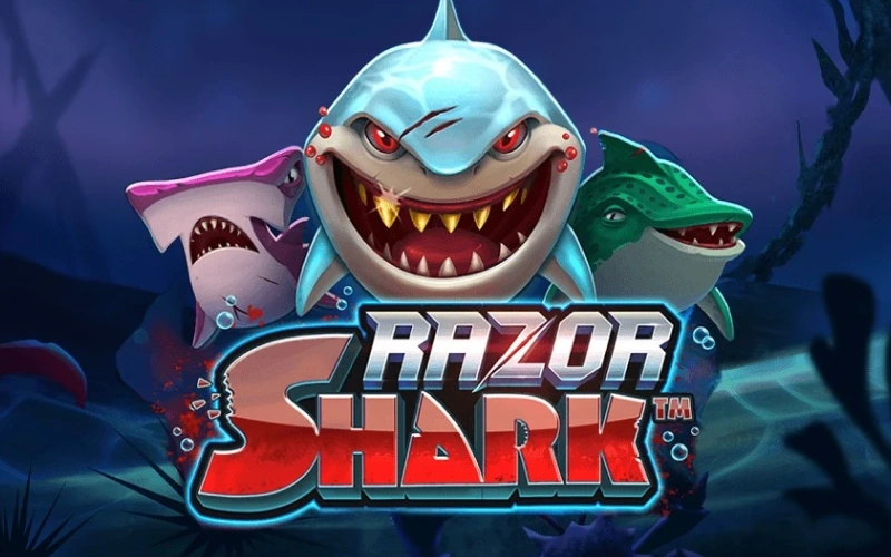 Dive deep into dangerous waters playing Razor Shark Stake slot games.